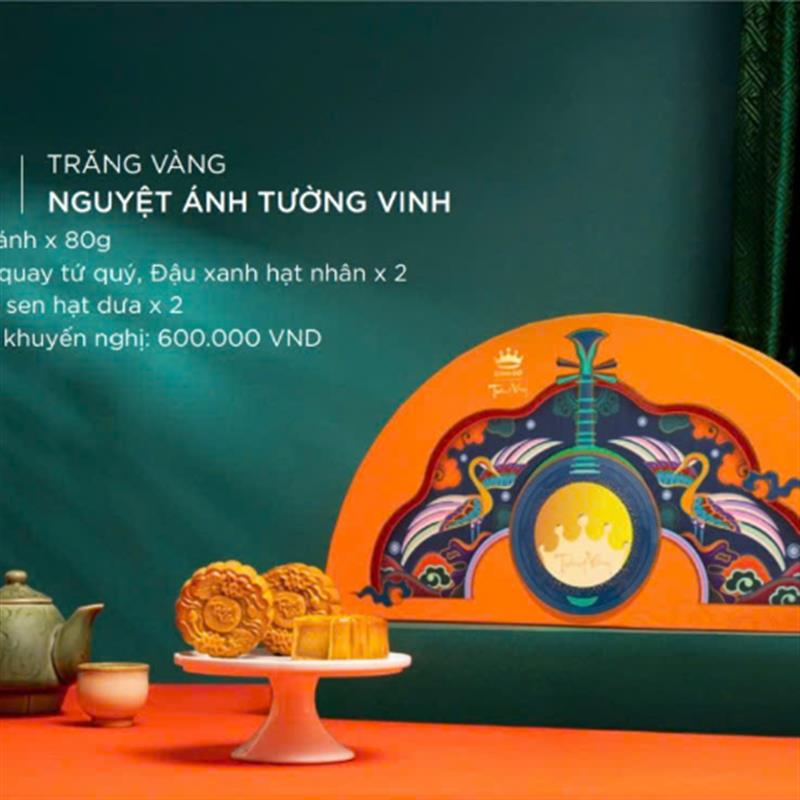 TRĂNG VÀNG NGUYỆT ÁNH TƯỜNG VINH 5 Bánh x 80G – Sản phẩm mới 2026