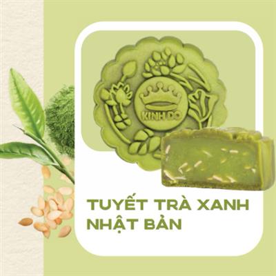 Bánh nướng TUYẾT TRÀ XANH NHẬT BẢN 150G – Bánh mới 2025