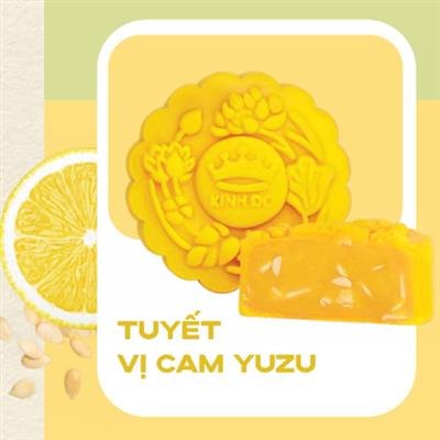 Bánh Nướng TUYẾT VỊ CAM YUZU 150G – Bánh mới 2025